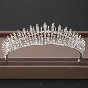 Royal Princess Fringe Tiara / Crown for Wedding, Party or Prom NWT